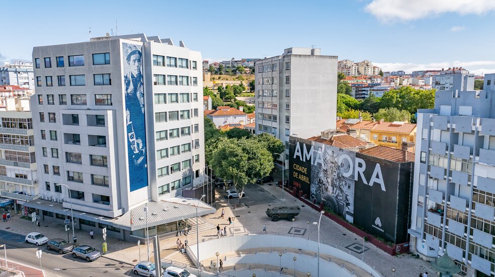 Edificio Pa&ccedil;os do Concelho DRONE-2